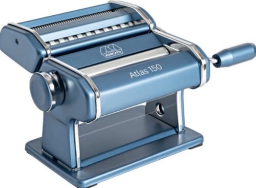 מכונת פסטה כחול מט Marcato דגם אטלס 150 pasta machine